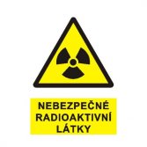 Nebezpečí radioaktivní látky A5
