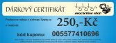 Dárkový certifikát - 250,-Kč