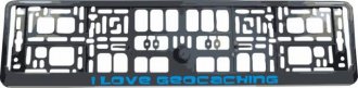 SPZ- SPZ- I love geocaching (blue)