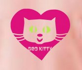 Geo Kitty srdce Delicate